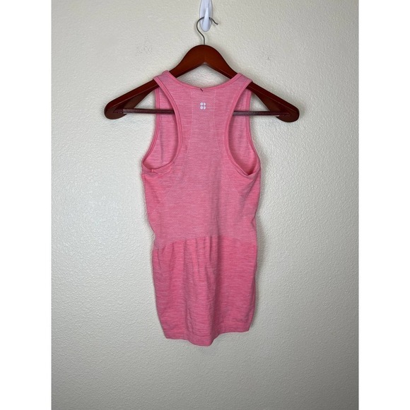 Sweaty Betty Athlete Seamless Workout Vest Calypso Pink - Picture 4 of 9